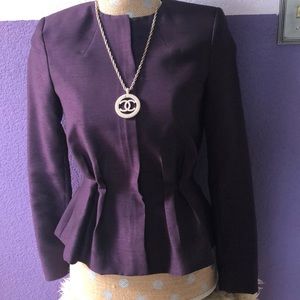 H&M purple jacket sz2